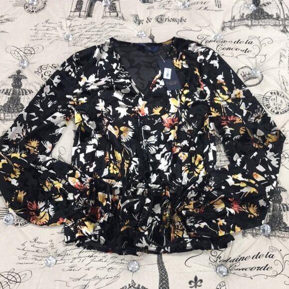 Rachel Rachel Roy Alma Peplum Top - Picture 2 of 4